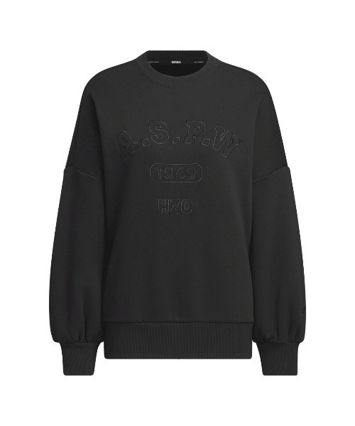 adidas（アディダス）の「アディダス adidas W CLG 裏起毛 クルースウェット（スウェット・レディース・ベージュ/バーガンディー/ブラック・S/M/L/XL）」の16枚目の写真