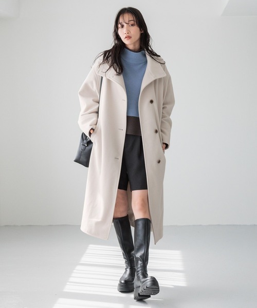 LOWRYS FARM（ローリーズファーム）の「LFビックボストンBAG 253093（ショルダーバッグ・レディース・ブラウン/ブラック・FREE）」の5枚目の写真