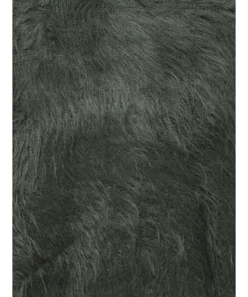 dazzlin（ダズリン）の「シャギークルーニットトップス（ニット/セーター・レディース・アイボリー/チャコールグレー/レッド/ピンク・FREE）」の5枚目の写真