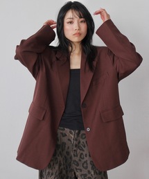 SANSeLF | バックボタンテーラードジャケット【SANSeLF】 sanw24a053(その他アウター)