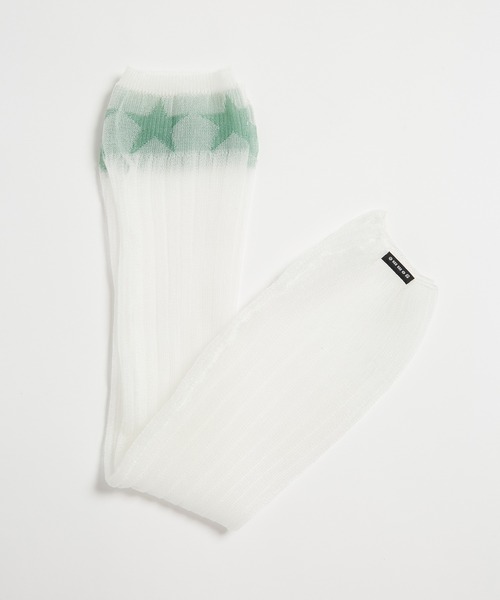 gomme（ゴム）の「シアースターアームカバー（アームカバー・レディース・ブルー/グレー/ブラック/ホワイト・FREE）」の6枚目の写真