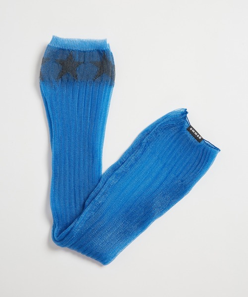 gomme（ゴム）の「シアースターアームカバー（アームカバー・レディース・ブルー/グレー/ブラック/ホワイト・FREE）」の8枚目の写真