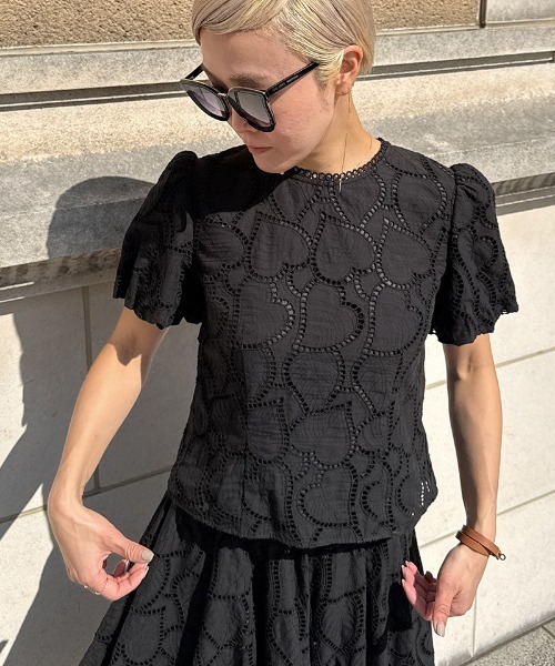 JENNE（ジェンヌ）の「バックリボンブラウス（その他トップス・レディース・ホワイト/ブラック・SMALL/MEDIUM/LARGE）」の10枚目の写真