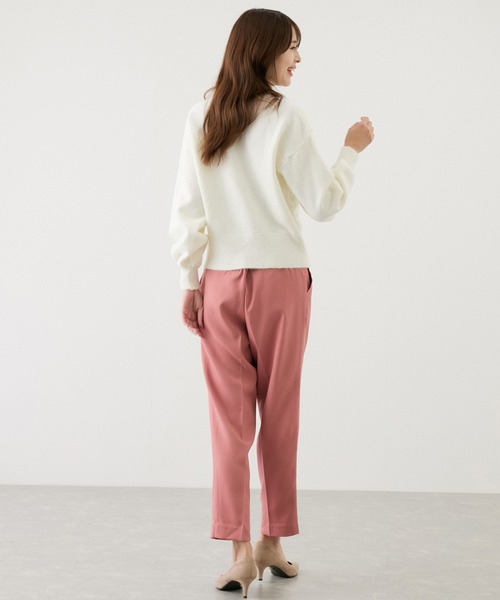 Jayro（ジャイロ）の「ストレッチテーパードパンツ（その他パンツ・レディース・ブラック/ピンク/ブルー/ホワイト系その他・M）」の11枚目の写真