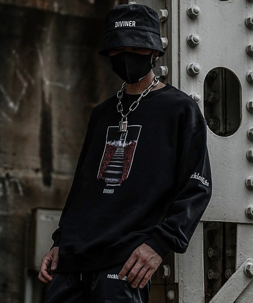 DIVINER(ディヴァイナー)の「Destiny Load Sweat (ブラック)(Tシャツ/カットソー・メンズ・ブラック・M)」の9枚目の写真