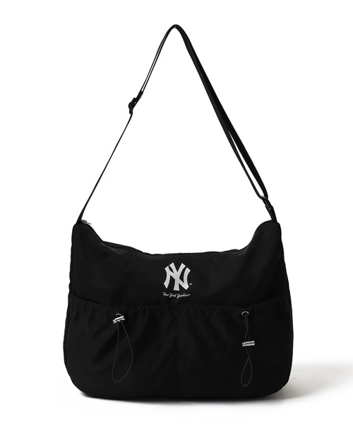 MLB(メジャーリーグベースボール)の「∴WEGO/【25年春夏新作】別注MLBドロストポケットショルダー(ショルダーバッグ・レディース・オフホワイト/ブラック/グレー・FREE)」の8枚目の写真