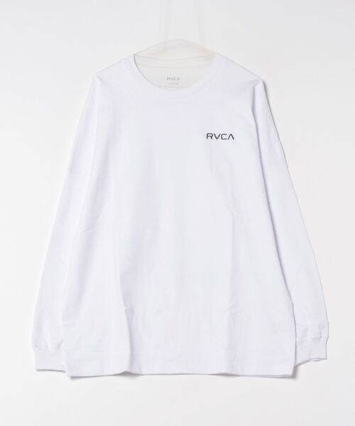 RVCA(ルーカ)の「【ムラサキスポーツ限定】RVCA/ルーカ ロンTee/長袖Tシャツ ボックスロゴ オーバーサイズ ユニセックス BF041-158(Tシャツ/カットソー・メンズ・ベージュ/ホワイト/ブラック・L/M/S)」の12枚目の写真