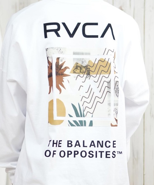 RVCA(ルーカ)の「【ムラサキスポーツ限定】RVCA/ルーカ ロンTee/長袖Tシャツ ボックスロゴ オーバーサイズ ユニセックス BF041-158(Tシャツ/カットソー・メンズ・ベージュ/ホワイト/ブラック・L/M/S)」の19枚目の写真