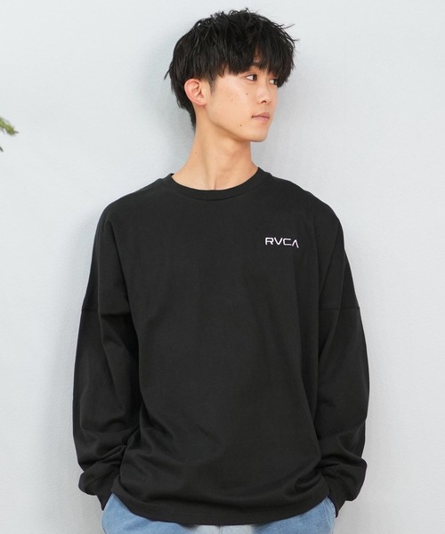 RVCA(ルーカ)の「【ムラサキスポーツ限定】RVCA/ルーカ ロンTee/長袖Tシャツ ボックスロゴ オーバーサイズ ユニセックス BF041-158(Tシャツ/カットソー・メンズ・ベージュ/ホワイト/ブラック・L/M/S)」の20枚目の写真