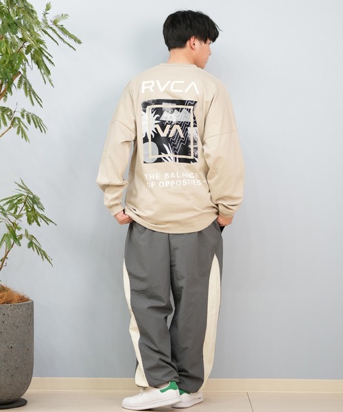 RVCA(ルーカ)の「【ムラサキスポーツ限定】RVCA/ルーカ ロンTee/長袖Tシャツ ボックスロゴ オーバーサイズ ユニセックス BF041-158(Tシャツ/カットソー・メンズ・ベージュ/ホワイト/ブラック・L/M/S)」の10枚目の写真