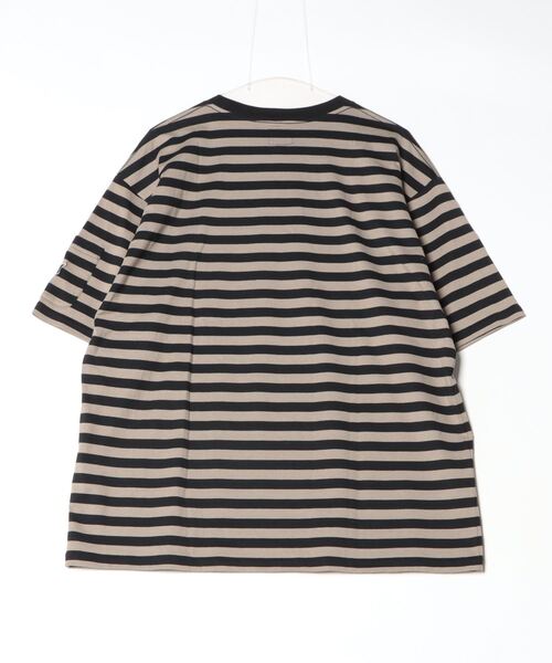 Needles(ニードルス)の「Needles/ニードルズ/BORDER TEE(Tシャツ/カットソー・メンズ・ブラック・XL)」の3枚目の写真