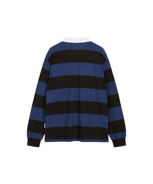 VIVASTUDIO(ビバスタジオ)の「ロゴラガーシャツ / LOGO RUGGER SHIRT(Tシャツ/カットソー・メンズ・アイボリー/ブルー系その他・LARGE/MEDIUM)」の7枚目の写真