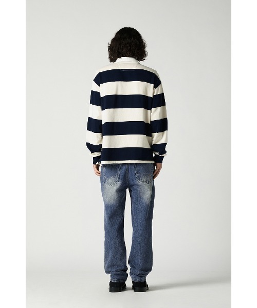 VIVASTUDIO(ビバスタジオ)の「ロゴラガーシャツ / LOGO RUGGER SHIRT(Tシャツ/カットソー・メンズ・アイボリー/ブルー系その他・LARGE/MEDIUM)」の13枚目の写真