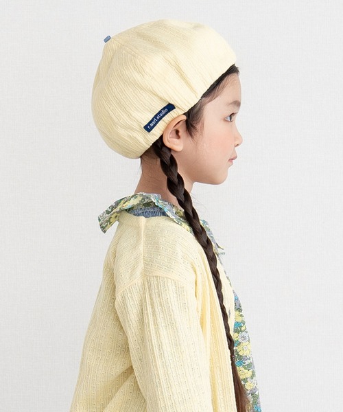 RAGMART(ラグマート)の「ベレー帽(ハンチング/ベレー帽・キッズ・ピンク/イエロー/サックスブルー・M/S)」の5枚目の写真