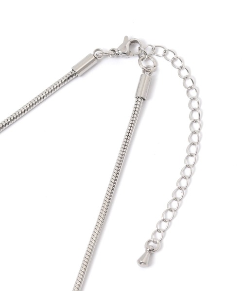 mysty woman（ミスティウーマン）の「シズクチョーカー  322961（ネックレス・レディース・シルバー・FREE）」の5枚目の写真