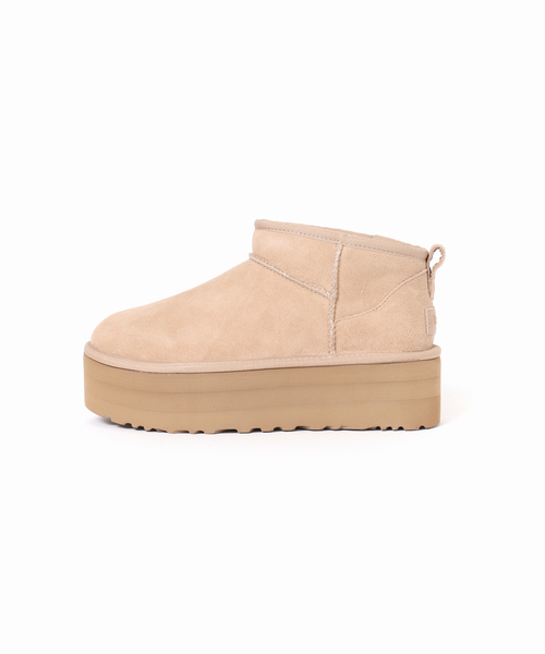 UGG(アグ)の「【UGG/アグ】W CLASSIC ULTRA MINI PLATFORM(ブーツ・レディース・ベージュ・23cm/25cm)」の8枚目の写真