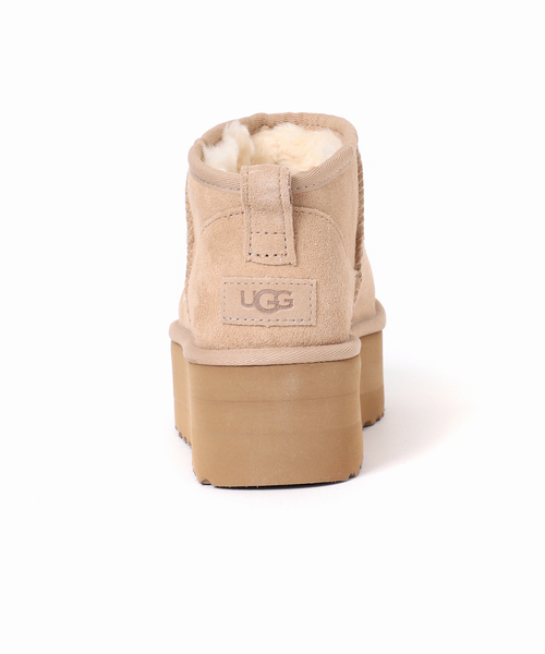 UGG(アグ)の「【UGG/アグ】W CLASSIC ULTRA MINI PLATFORM(ブーツ・レディース・ベージュ・23cm/25cm)」の9枚目の写真