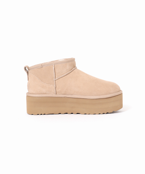 UGG(アグ)の「【UGG/アグ】W CLASSIC ULTRA MINI PLATFORM(ブーツ・レディース・ベージュ・23cm/25cm)」の10枚目の写真