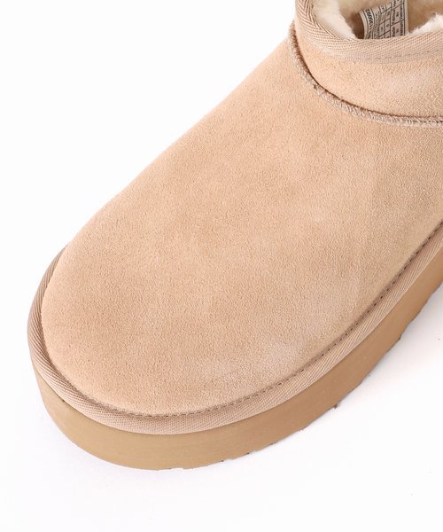 UGG(アグ)の「【UGG/アグ】W CLASSIC ULTRA MINI PLATFORM(ブーツ・レディース・ベージュ・23cm/25cm)」の15枚目の写真