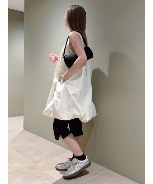 eco バルーンフォルムミニワンピース(キャミワンピース