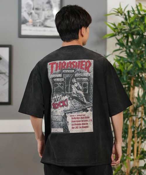 セール】【ムラサキスポーツ限定】THRASHER/スラッシャー 半袖T