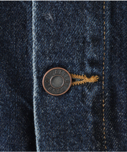 AGOLDE（エーゴールドイー）の「AGOLDE/エーゴールドイー DALTON BALLON JACKET（デニムジャケット・レディース・ネイビー・SMALL）」の16枚目の写真