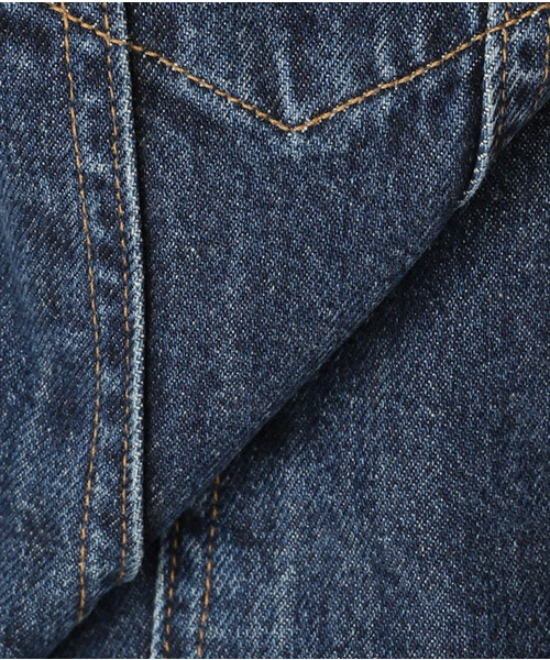 AGOLDE（エーゴールドイー）の「AGOLDE/エーゴールドイー DALTON BALLON JACKET（デニムジャケット・レディース・ネイビー・SMALL）」の10枚目の写真