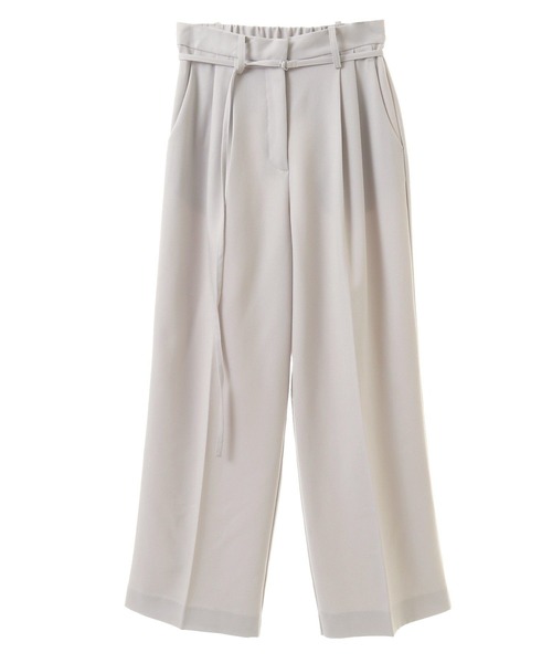 earth music&ecology(アースミュージックアンドエコロジー)の「ベルトタックパンツ(その他パンツ・レディース・ライトベージュ/グレー/ブラック・S/M)」の20枚目の写真