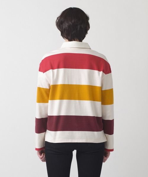 Levi's（リーバイス）の「Levi's/リーバイス ラグビーシャツ（Tシャツ/カットソー・レディース・イエロー・XS/S/M）」の3枚目の写真