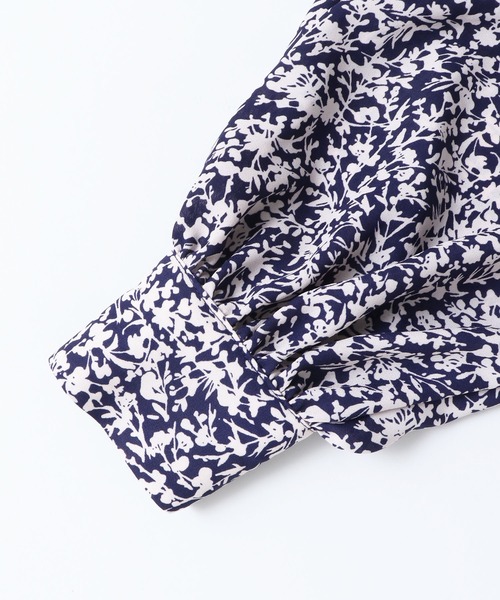 hunch（ハンチ）の「ジョーゼット柄 プリントワンピース（ワンピース・レディース・イエロー系その他/パープル系その他/ブラック系その他・FREE）」の14枚目の写真