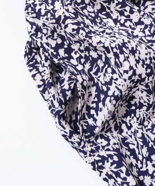 hunch（ハンチ）の「ジョーゼット柄 プリントワンピース（ワンピース・レディース・イエロー系その他/パープル系その他/ブラック系その他・FREE）」の13枚目の写真