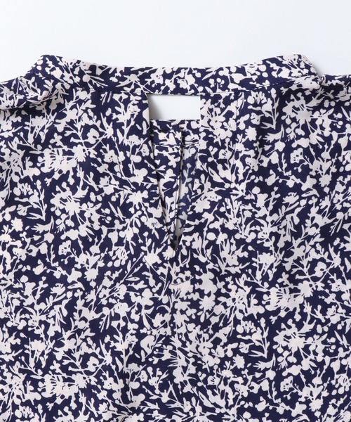 hunch（ハンチ）の「ジョーゼット柄 プリントワンピース（ワンピース・レディース・イエロー系その他/パープル系その他/ブラック系その他・FREE）」の11枚目の写真