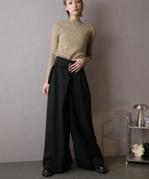 ハカマタックワイドパンツ