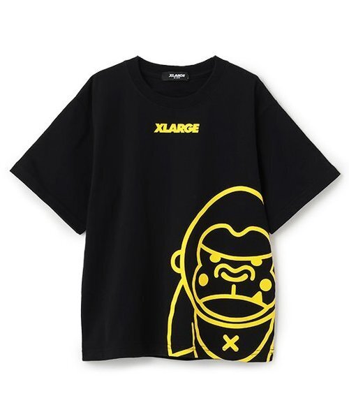 XLARGE KIDS（エクストララージキッズ）の「ビッグファニーゴリラ半袖Tシャツ（Tシャツ/カットソー・キッズ・ブルー/グリーン/ホワイト/ブラック・80ｃｍ/90cm/110cm/100cm/120cm/130cm/140cm）」の3枚目の写真