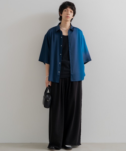 セール】Loose fit gradation HS shirt / ルーズフィット