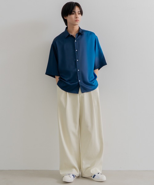 Loose fit gradation HS shirt / ルーズフィットグラデーション
