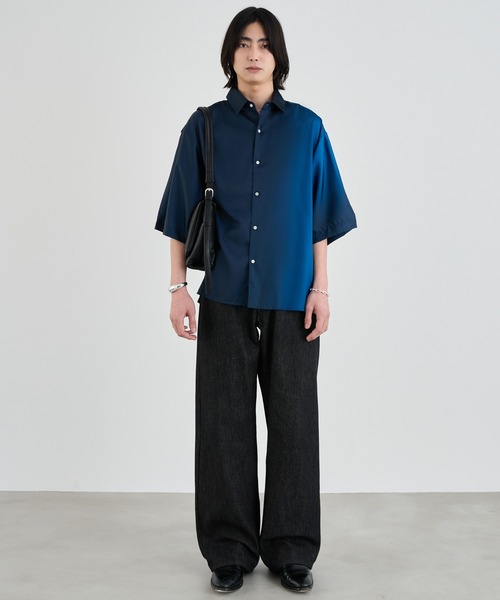 Loose fit gradation HS shirt / ルーズフィットグラデーションハーフ