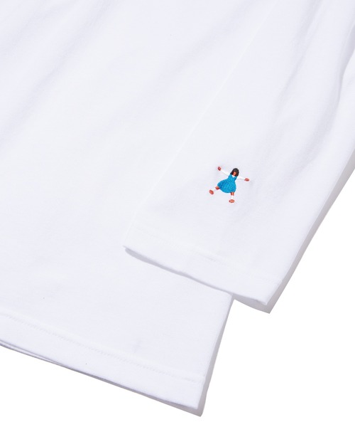 ZOZO(ゾゾ)の「【AVANTGARDEY × ZOZOTOWN】ダンステッチ ロング Tシャツ(Tシャツ/カットソー・メンズ・ホワイト/イエロー・S/M/L/XL)」の18枚目の写真