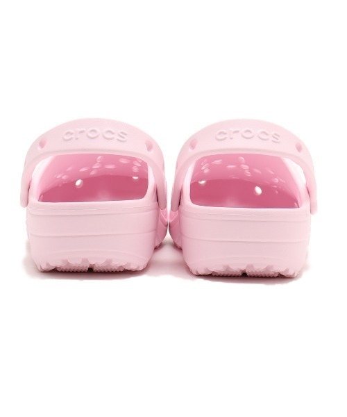 [CROCS] サンダル CLASSIC FLORAL CUT OUT CLOG ピンクミルク Classic Floral Cutout Sandal - Crocs