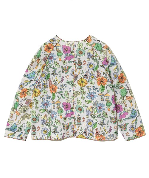 go slow caravan(ゴースローキャラバン)の「N/Cクレイジー ハッピーフラワーヘンリープルオーバー W(Tシャツ/カットソー・レディース・その他1/カラフル・FREE)」の9枚目の写真