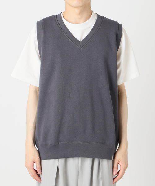 LOOPWHEELER × LOWERCASE for EDIFICE ライトツリウラケ ルーズベスト