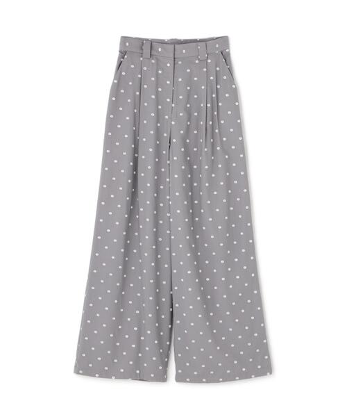 NATURAL BEAUTY BASIC(ナチュラルビューティーベーシック)の「◇【BLANC】ドット刺繍パンツ(その他パンツ・レディース・グレー系その他/ブラック系その他・MEDIUM/P/S)」の21枚目の写真