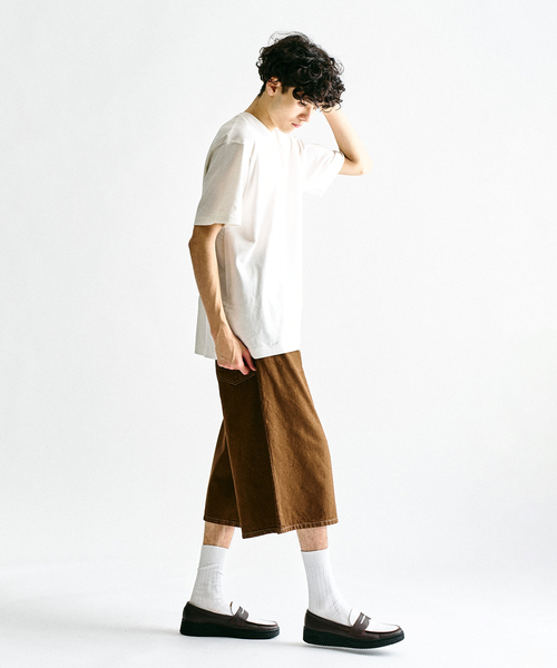 HANES(ヘインズ)の「”WEB限定” HANES T-SHIRT SHIRO / Tシャツ シロ HM1-X201(Tシャツ/カットソー・メンズ・ホワイト・MEDIUM/LARGE/X-LARGE)」の10枚目の写真