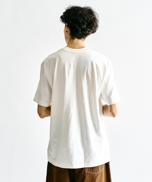HANES(ヘインズ)の「”WEB限定” HANES T-SHIRT SHIRO / Tシャツ シロ HM1-X201(Tシャツ/カットソー・メンズ・ホワイト・MEDIUM/LARGE/X-LARGE)」の15枚目の写真