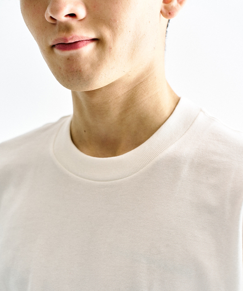 HANES(ヘインズ)の「”WEB限定” HANES T-SHIRT SHIRO / Tシャツ シロ HM1-X201(Tシャツ/カットソー・メンズ・ホワイト・MEDIUM/LARGE/X-LARGE)」の3枚目の写真