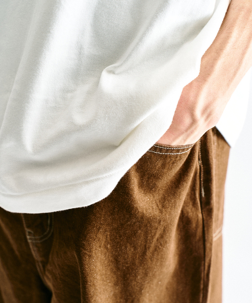 HANES(ヘインズ)の「”WEB限定” HANES T-SHIRT SHIRO / Tシャツ シロ HM1-X201(Tシャツ/カットソー・メンズ・ホワイト・MEDIUM/LARGE/X-LARGE)」の4枚目の写真