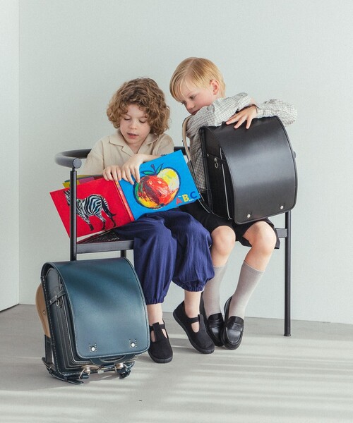 こども ビームス（コドモビームス）の「大峽製鞄 / スペシャル ランドセル レザーモデル（ランドセル・キッズ・ピンク/グレー系その他/ブラック/グリーン系その他・FREE）」の5枚目の写真