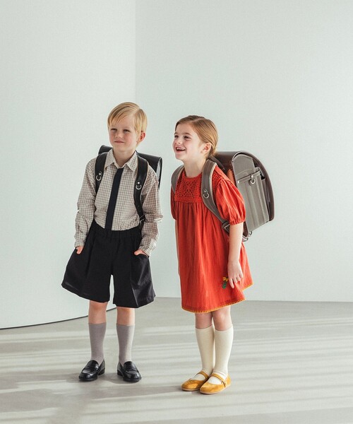 こども ビームス（コドモビームス）の「大峽製鞄 / スペシャル ランドセル レザーモデル（ランドセル・キッズ・ピンク/グレー系その他/ブラック/グリーン系その他・FREE）」の6枚目の写真