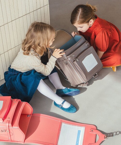 こども ビームス（コドモビームス）の「大峽製鞄 / スペシャル ランドセル レザーモデル（ランドセル・キッズ・ピンク/グレー系その他/ブラック/グリーン系その他・FREE）」の9枚目の写真