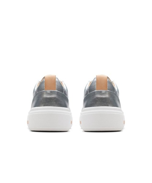 Clarks（クラークス）の「クラークス Hollyhock Walk ホリホックウォーク  スニーカー（スニーカー・レディース・ピンク/シルバー・30/35/40/45/50/55）」の5枚目の写真